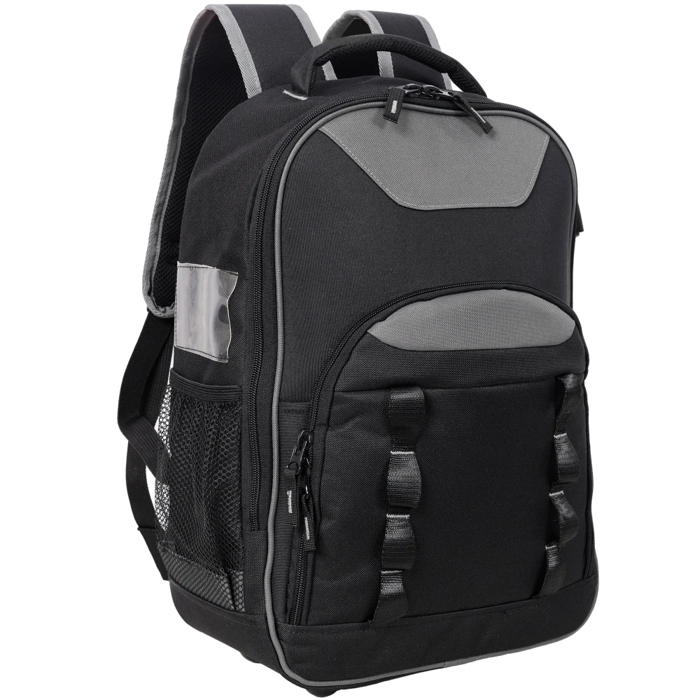 Oxford Cloth Multifunctional Tool Backpack, Heavy-Duty Tool Bag with Multiple Pockets for Electricians & Technicians
Oxford Cloth Multifunctional Tool Backpack, Heavy-Duty Tool Bag with Multiple Pockets for Electricians & Technicians
