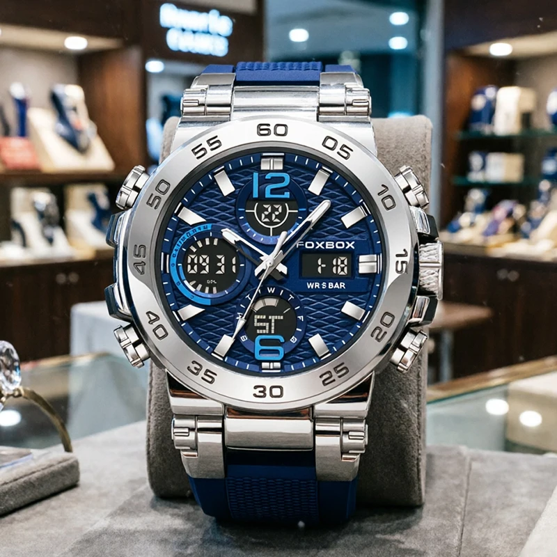 LIGE 2026 Fashion Luxury Quartz Men's Watch Military Waterproof Dual Display Luminous Chronograph Sports mens wristwatch reloj
LIGE 2026 Fashion Luxury Quartz Men's Watch Military Waterproof Dual Display Luminous Chronograph Sports mens wristwatch reloj
