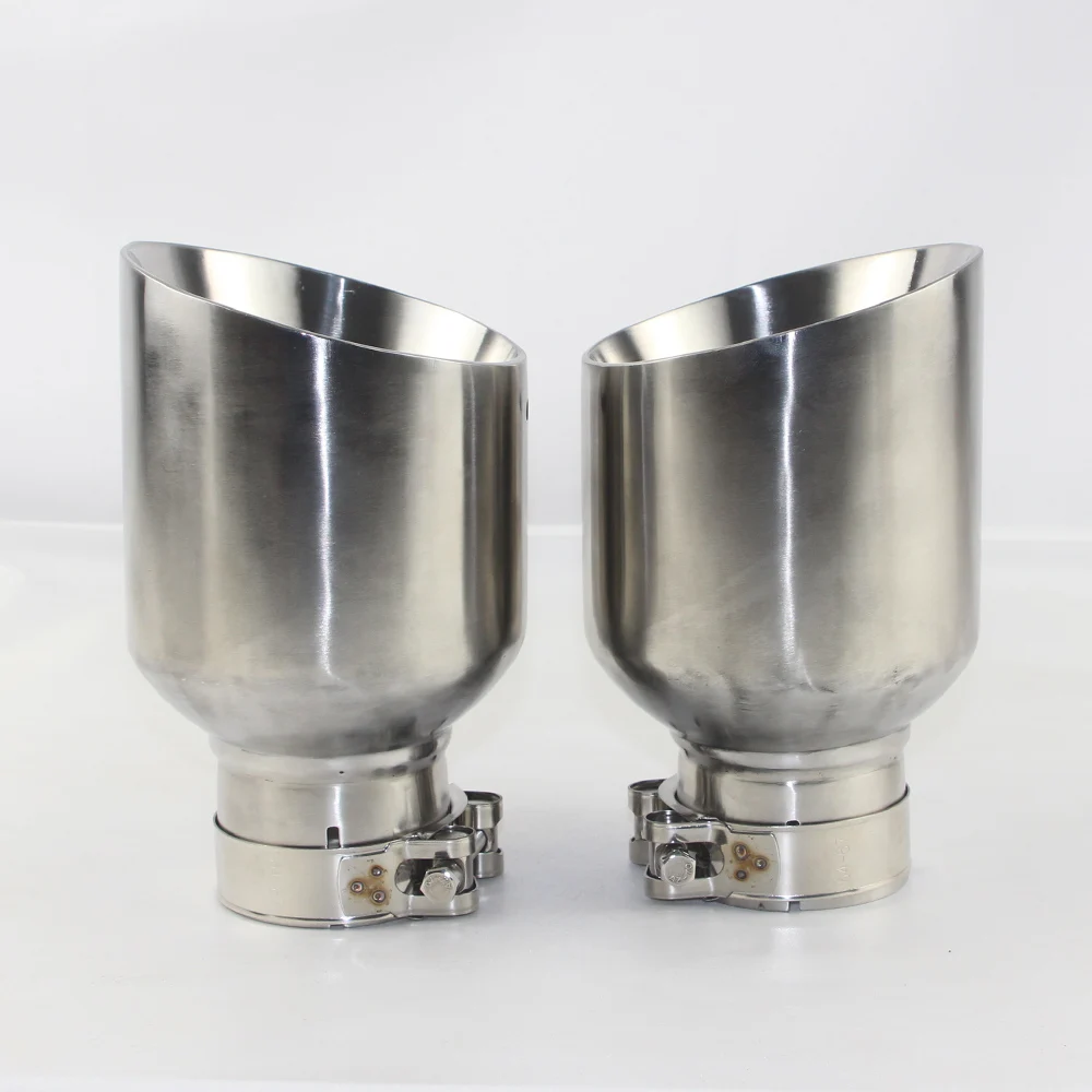 Car Accessories 304 Stainless Steel finish automobile exhaust muffler tail throat 63-101mm large diameter polished silver
Car Accessories 304 Stainless Steel finish automobile exhaust muffler tail throat 63-101mm large diameter polished silver