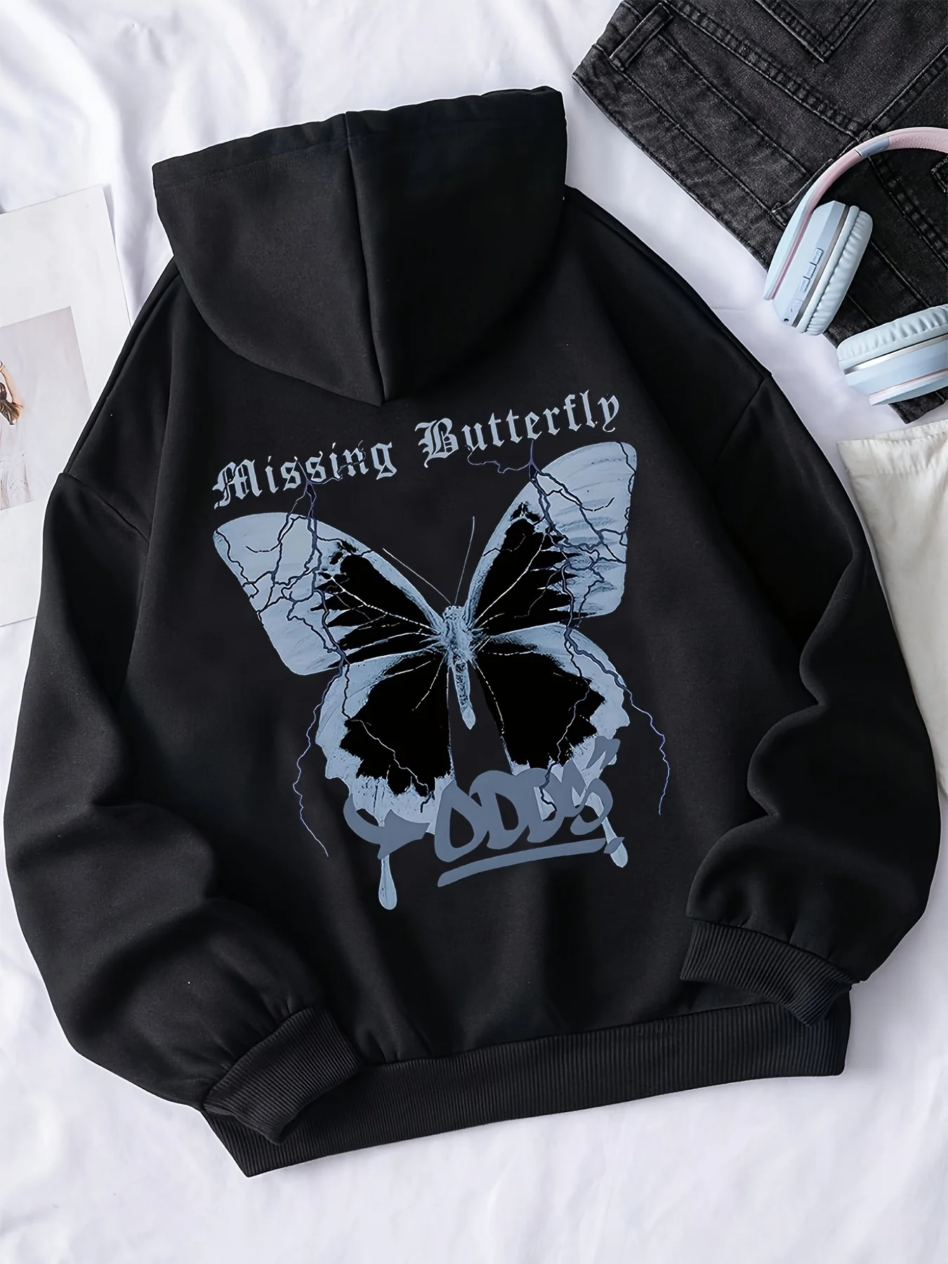Butterfly Graphic Printing Autumn and Winter Cotton Men's and Women's Hoodies Casual Outdoor Street Sports Training Brand Trend
Butterfly Graphic Printing Autumn and Winter Cotton Men's and Women's Hoodies Casual Outdoor Street Sports Training Brand Trend