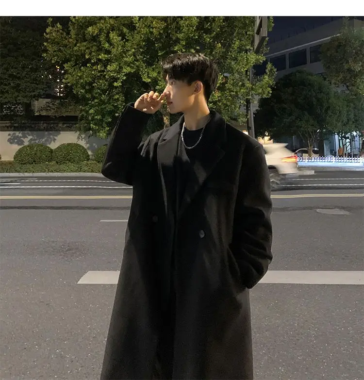Trench Raincoat Coat Mens Gray Cashmere Regular Luxury Business Office Winter Warmth Double Faced Soft Gentleman's Lapel Single
Trench Raincoat Coat Mens Gray Cashmere Regular Luxury Business Office Winter Warmth Double Faced Soft Gentleman's Lapel Single