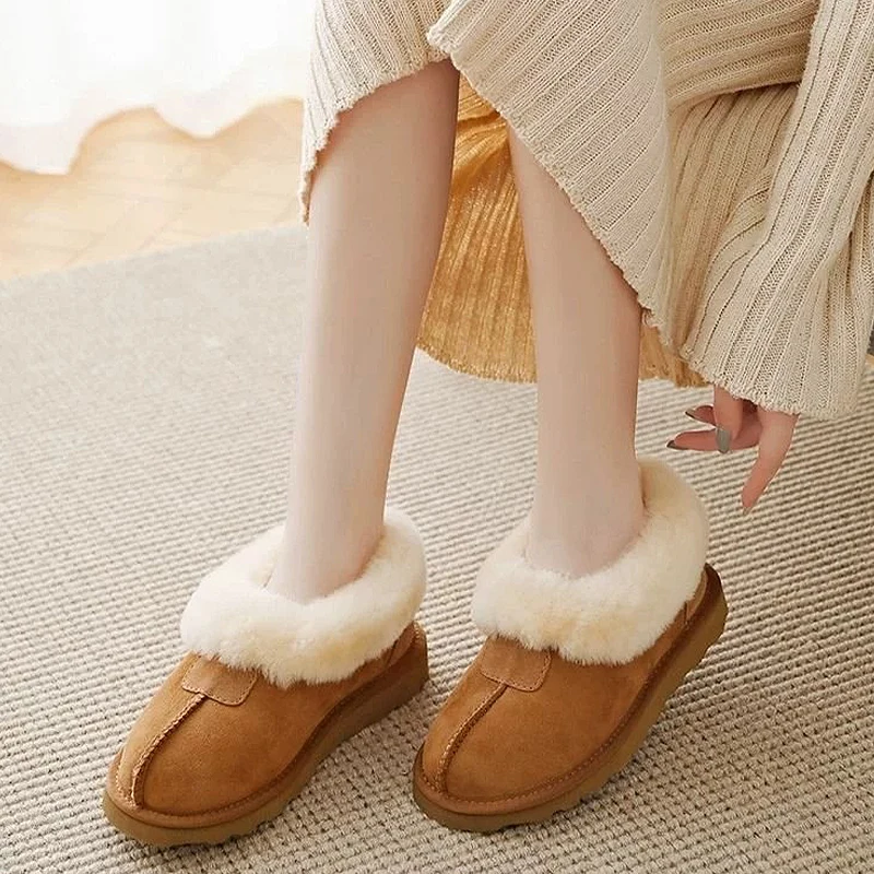 Fashionable And Versatile Snow Boots For Women, New Thick-soled Velvet Snow Boots To Protect Against Cold And Keep Warm
Fashionable And Versatile Snow Boots For Women, New Thick-soled Velvet Snow Boots To Protect Against Cold And Keep Warm