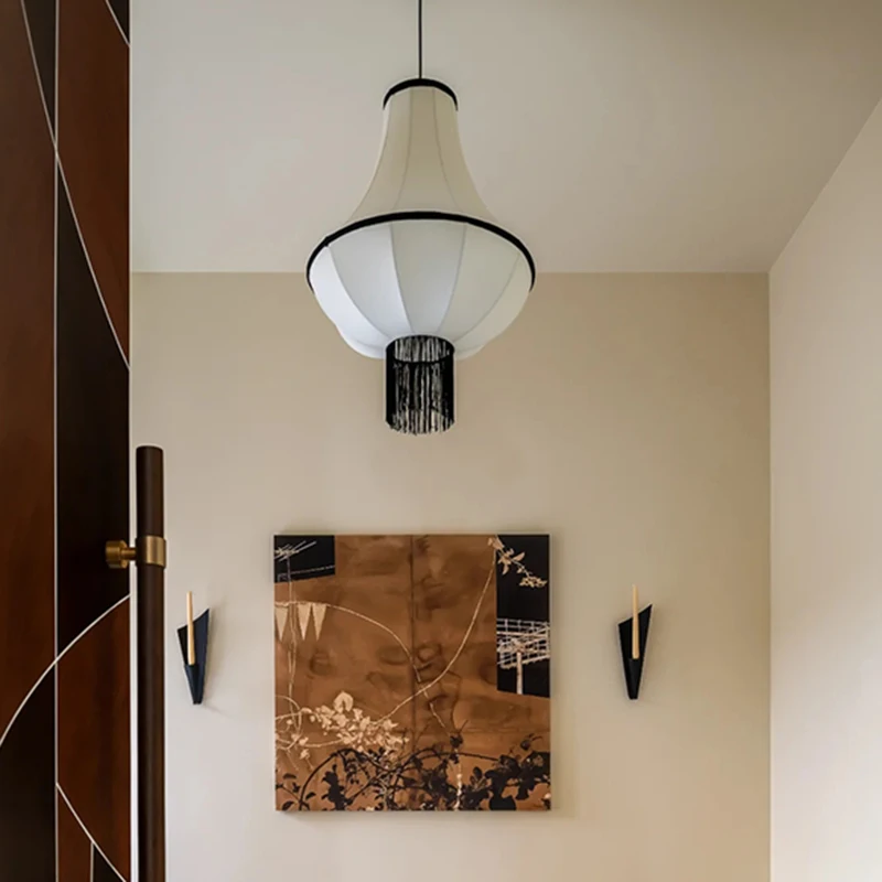 Japanese Retro Wabi Sabi White Cloth Pendant Light Living Dining Bedroom Fabric Tassel Droplight Home Decor Lamp Indoor Fixtures
Japanese Retro Wabi Sabi White Cloth Pendant Light Living Dining Bedroom Fabric Tassel Droplight Home Decor Lamp Indoor Fixtures