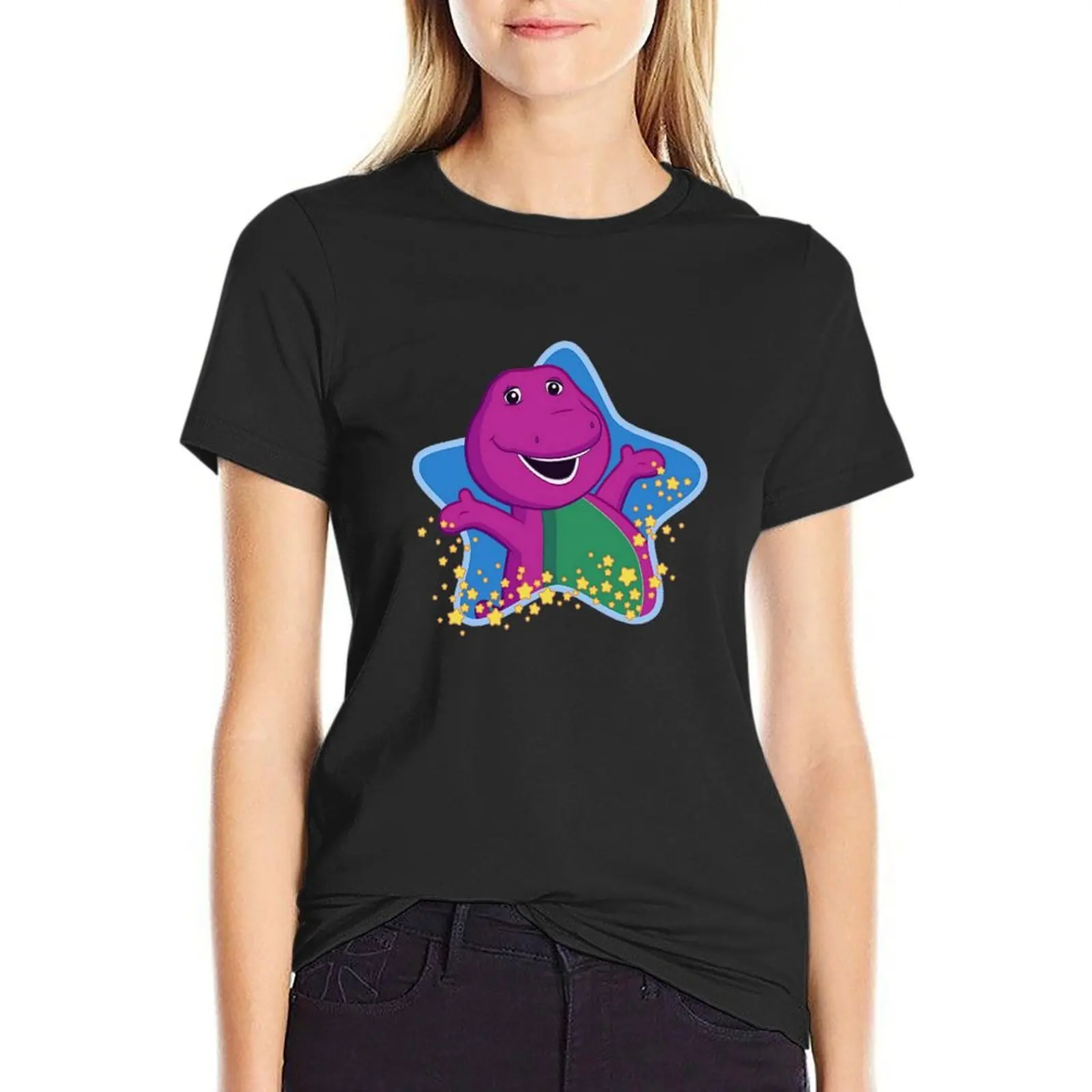 Barney (Barney & Friends) T-Shirt shirts graphic tees plus size tops blacks Women clothing
Barney (Barney & Friends) T-Shirt shirts graphic tees plus size tops blacks Women clothing