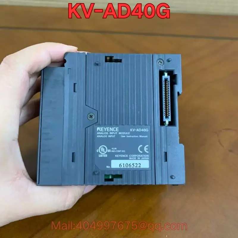 Бывший в употреблении тест функции модуля ПЛК KV-AD40G нормально. Новейшие цены на 2026 год.
Бывший в употреблении тест функции модуля ПЛК KV-AD40G нормально. Новейшие цены на 2026 год.