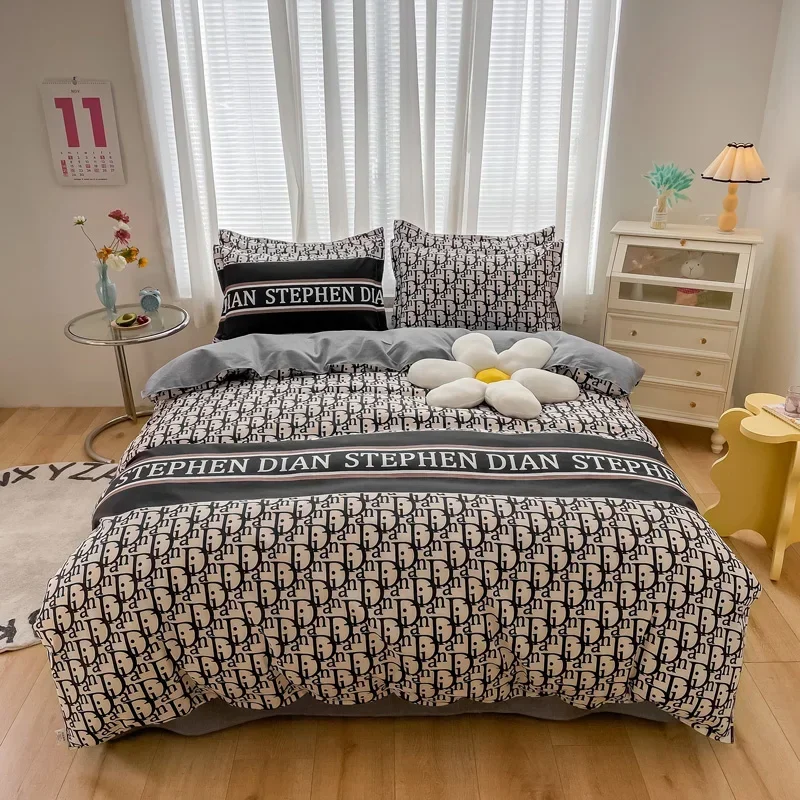 Bedding Set Duvet Cover Set Twin Full Queen King Double Sizes Pillowcase Bedclothes Drop Shipping
Bedding Set Duvet Cover Set Twin Full Queen King Double Sizes Pillowcase Bedclothes Drop Shipping