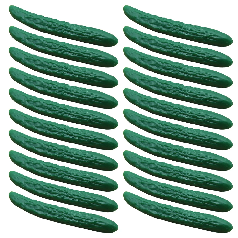 20 Pcs Miniature 36cm Simulated Cucumber Toys Ornaments Soft Plants Green Pvc Child
20 Pcs Miniature 36cm Simulated Cucumber Toys Ornaments Soft Plants Green Pvc Child