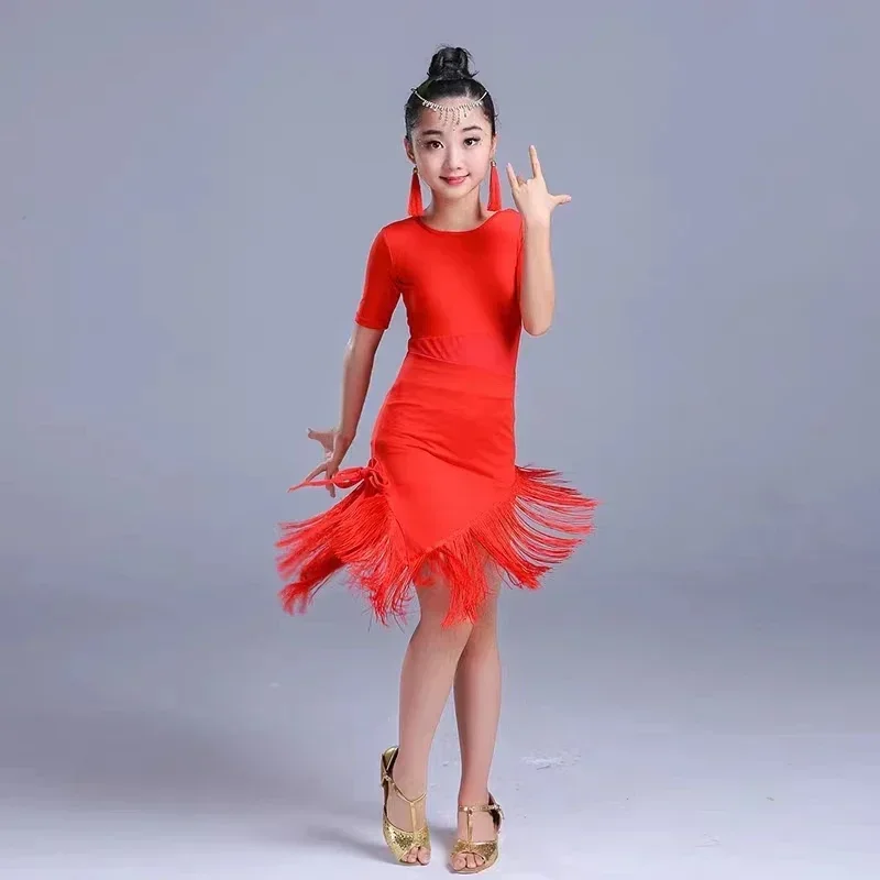 Latin Fringe Dress Sexy Ballroom Latin Salsa Dance Dress Clothes Samba Dance Costume Kids Child Latin Dance Dress For Girls
Latin Fringe Dress Sexy Ballroom Latin Salsa Dance Dress Clothes Samba Dance Costume Kids Child Latin Dance Dress For Girls
