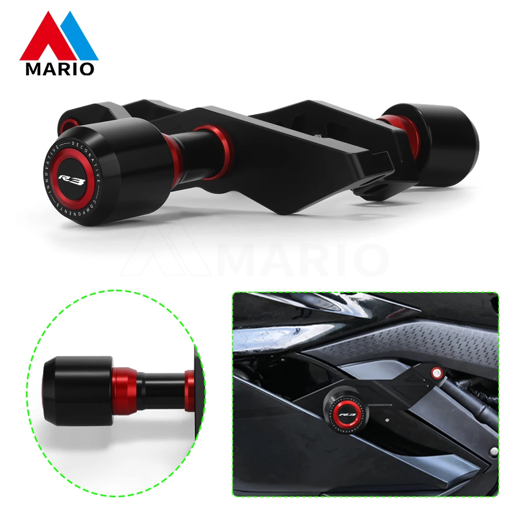 Motorcycle Aluminum Frame Sliders Anti Crash Protector For YZF-R3 R3 2019 2020 2021 2022 2023 2024
Motorcycle Aluminum Frame Sliders Anti Crash Protector For YZF-R3 R3 2019 2020 2021 2022 2023 2024