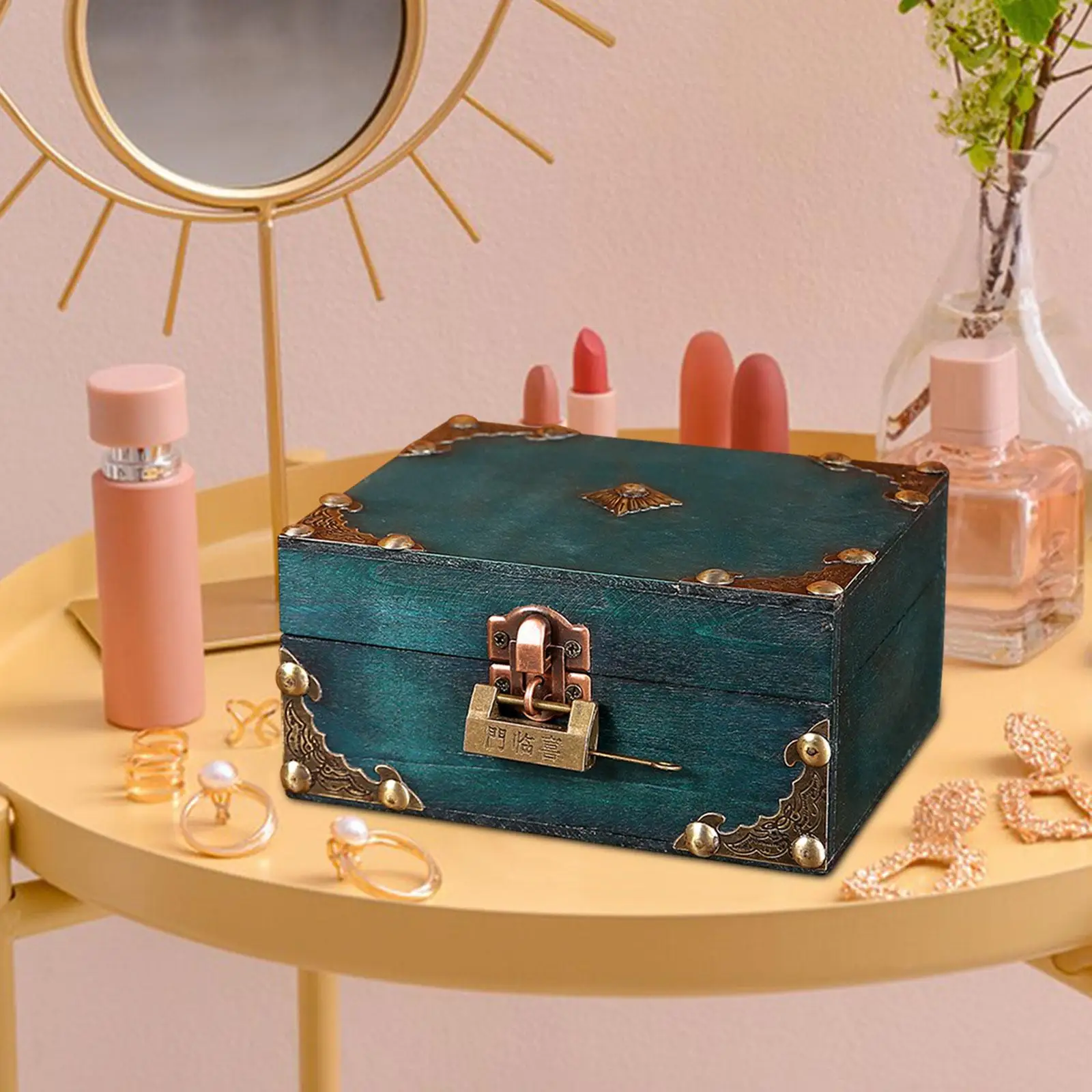 Jewelry Box Jewelry Organizer Display Gift Women Storage Case Jewelry Storage Box for Treasure Charm Rings Festival Wedding
Jewelry Box Jewelry Organizer Display Gift Women Storage Case Jewelry Storage Box for Treasure Charm Rings Festival Wedding