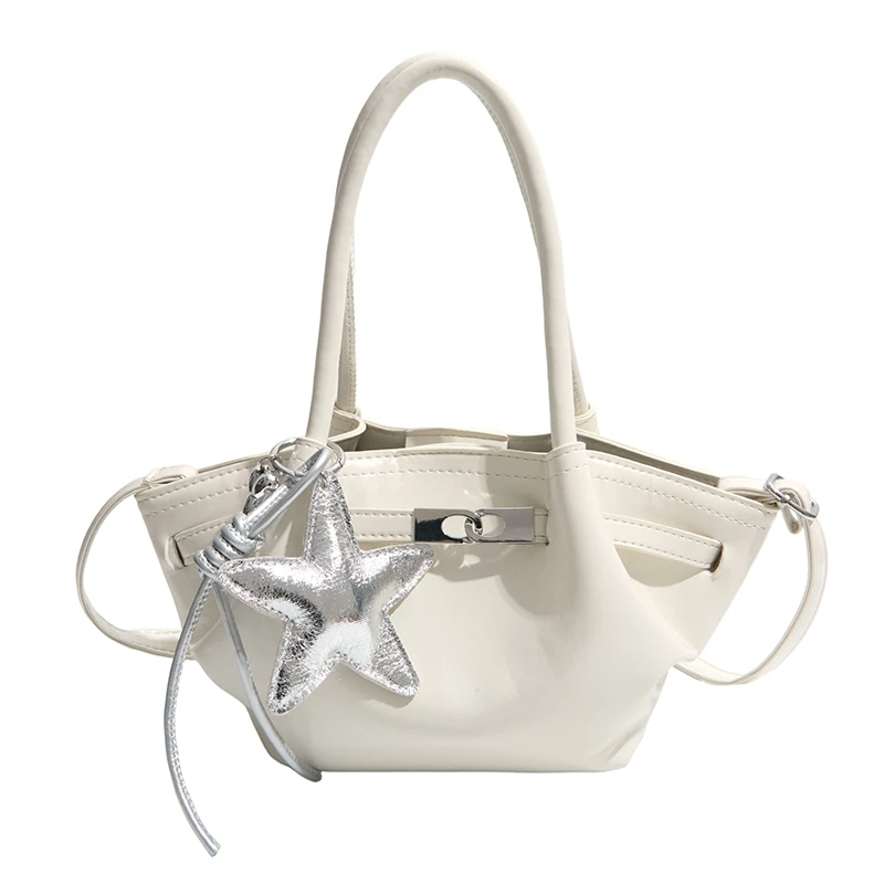 Elegant Women's Shoulder Bag Vintage Designer Diaper Bag Chic Minimalist Leather Luxury Handbag Tote
Elegant Women's Shoulder Bag Vintage Designer Diaper Bag Chic Minimalist Leather Luxury Handbag Tote
