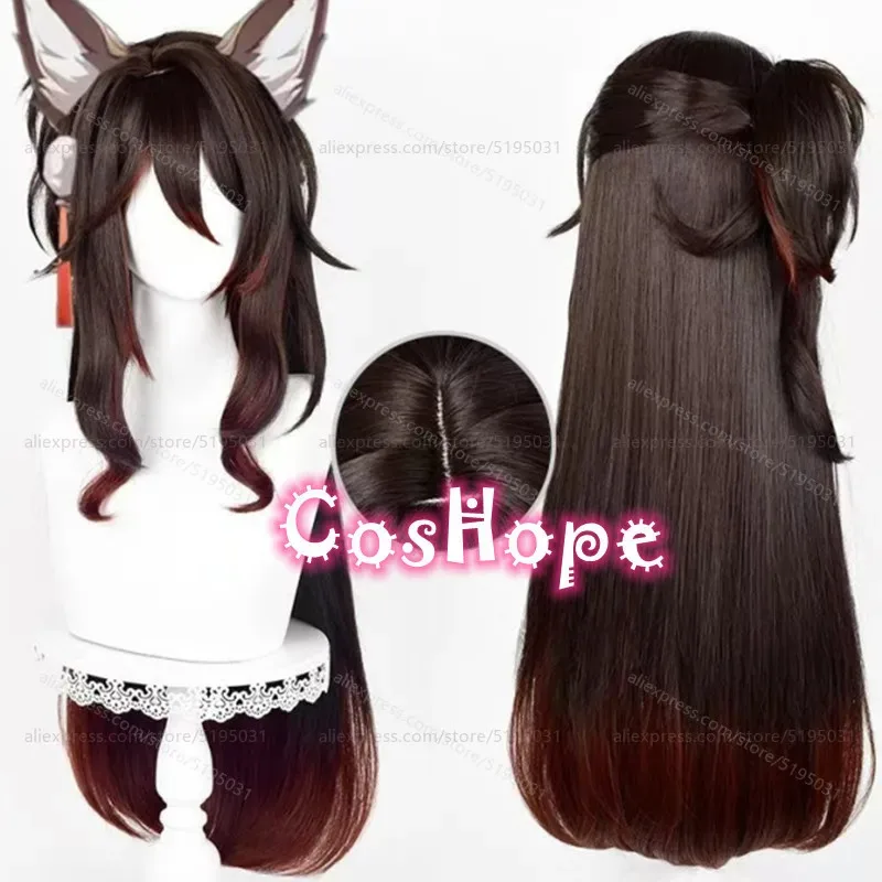 HSR Fugue Tingyun Cosplay Wig 83cm Long Hair Brown Orange Layered Gradient Wig Cosplay Anime Heat Resistant Synthetic Wigs
HSR Fugue Tingyun Cosplay Wig 83cm Long Hair Brown Orange Layered Gradient Wig Cosplay Anime Heat Resistant Synthetic Wigs