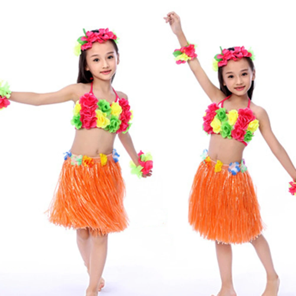 5 Pcs Dance Costume Hawaiian Party Carnival Grass Skirt Tassel Outfit Luau Skirts
5 Pcs Dance Costume Hawaiian Party Carnival Grass Skirt Tassel Outfit Luau Skirts
