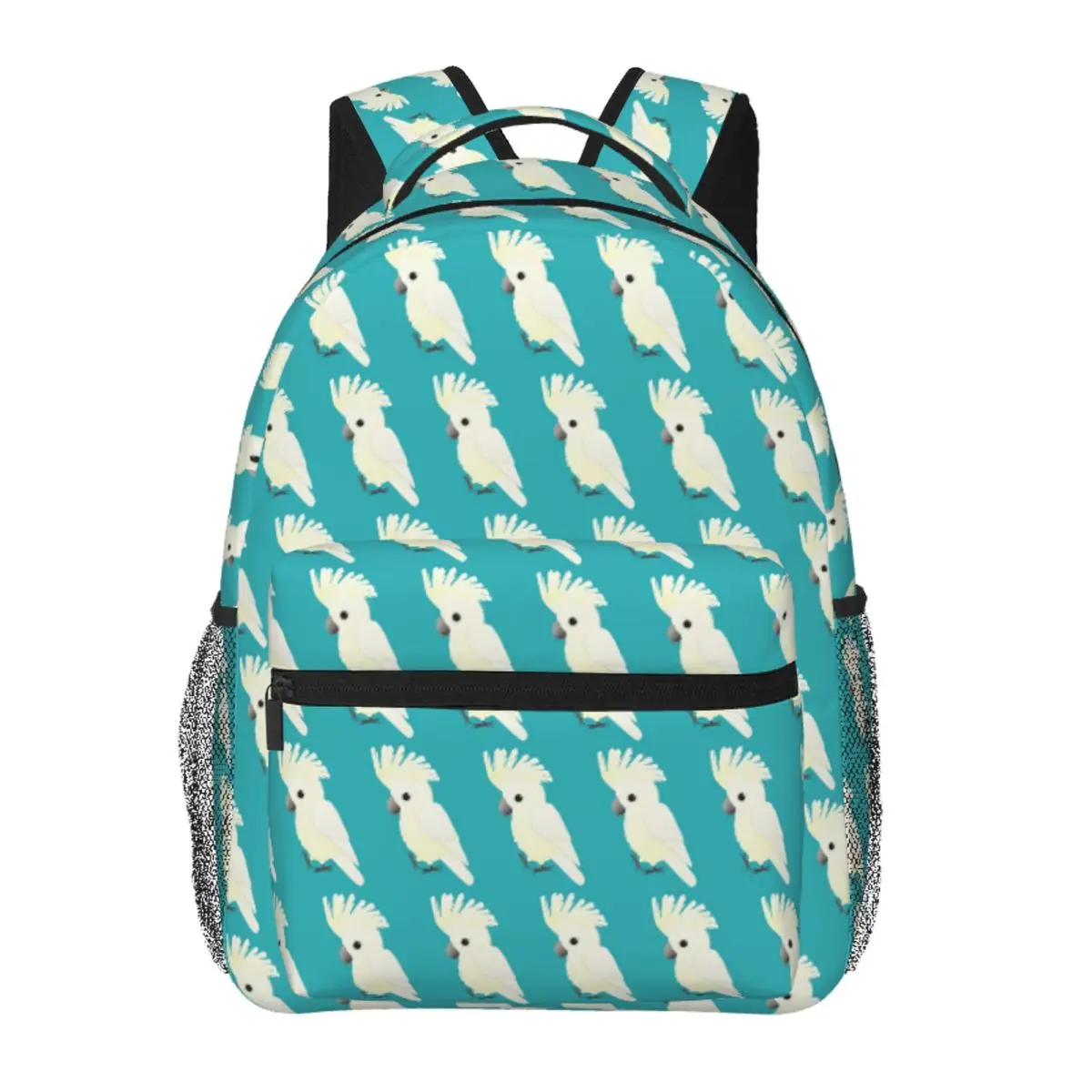 White Umbrella Cockatoo Backpack Student BookBag Children School Bag Computer Shoulder Bags for Men Women
White Umbrella Cockatoo Backpack Student BookBag Children School Bag Computer Shoulder Bags for Men Women