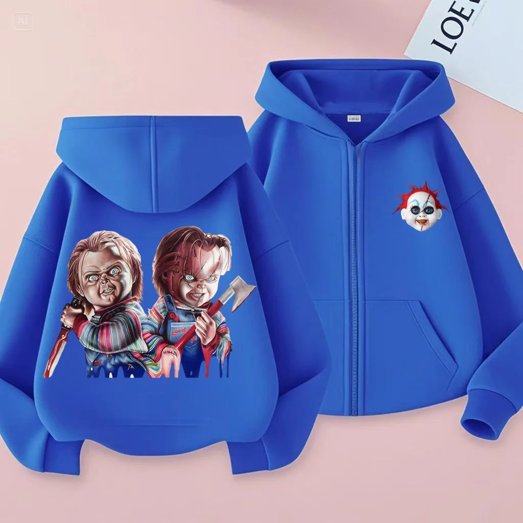 Cool Ghost Baby Revival Printed Kids Spring and Autumn Cardigan Boys and Girls Cardigan Hoodie 2-12 Years Old Casual Fashion Hoo
Cool Ghost Baby Revival Printed Kids Spring and Autumn Cardigan Boys and Girls Cardigan Hoodie 2-12 Years Old Casual Fashion Hoo