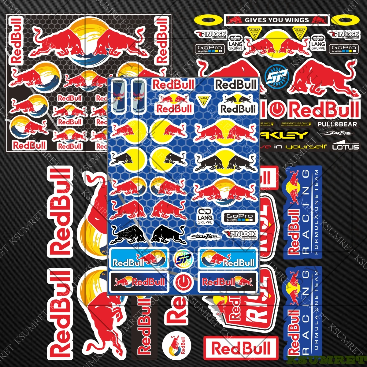 Виниловая наклейка для Red Bull, наклейка на мотоцикл, золотые, красные, синие, черные
Виниловая наклейка для Red Bull, наклейка на мотоцикл, золотые, красные, синие, черные