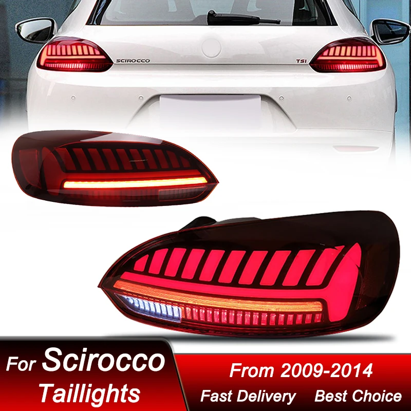 Pop Car Tail Lights For Volkswagen VW Scirocco 2009-2014 New Style Full LED Tail Lamp Dynamic Turn Signal Light Tail Lamp Assemb
Pop Car Tail Lights For Volkswagen VW Scirocco 2009-2014 New Style Full LED Tail Lamp Dynamic Turn Signal Light Tail Lamp Assemb