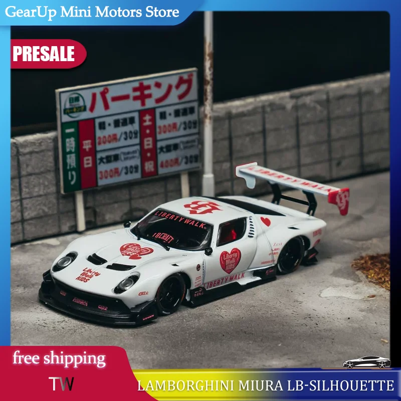 TW Tarmac Works 1:64 Lamborghini Miura LB-Silhouette WORKS GT KIDS Diecast Alloy Sports Car Model Collectible Hobby Gift
TW Tarmac Works 1:64 Lamborghini Miura LB-Silhouette WORKS GT KIDS Diecast Alloy Sports Car Model Collectible Hobby Gift