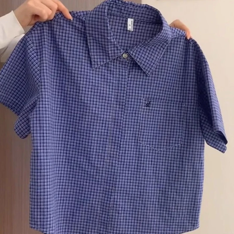 Elegant Social Women' Shirts Women Summer 2025 Retro Style Short Sleeved Shirt 2024 Loose Casual Shirt Women Blouses and Tops
Elegant Social Women' Shirts Women Summer 2025 Retro Style Short Sleeved Shirt 2024 Loose Casual Shirt Women Blouses and Tops