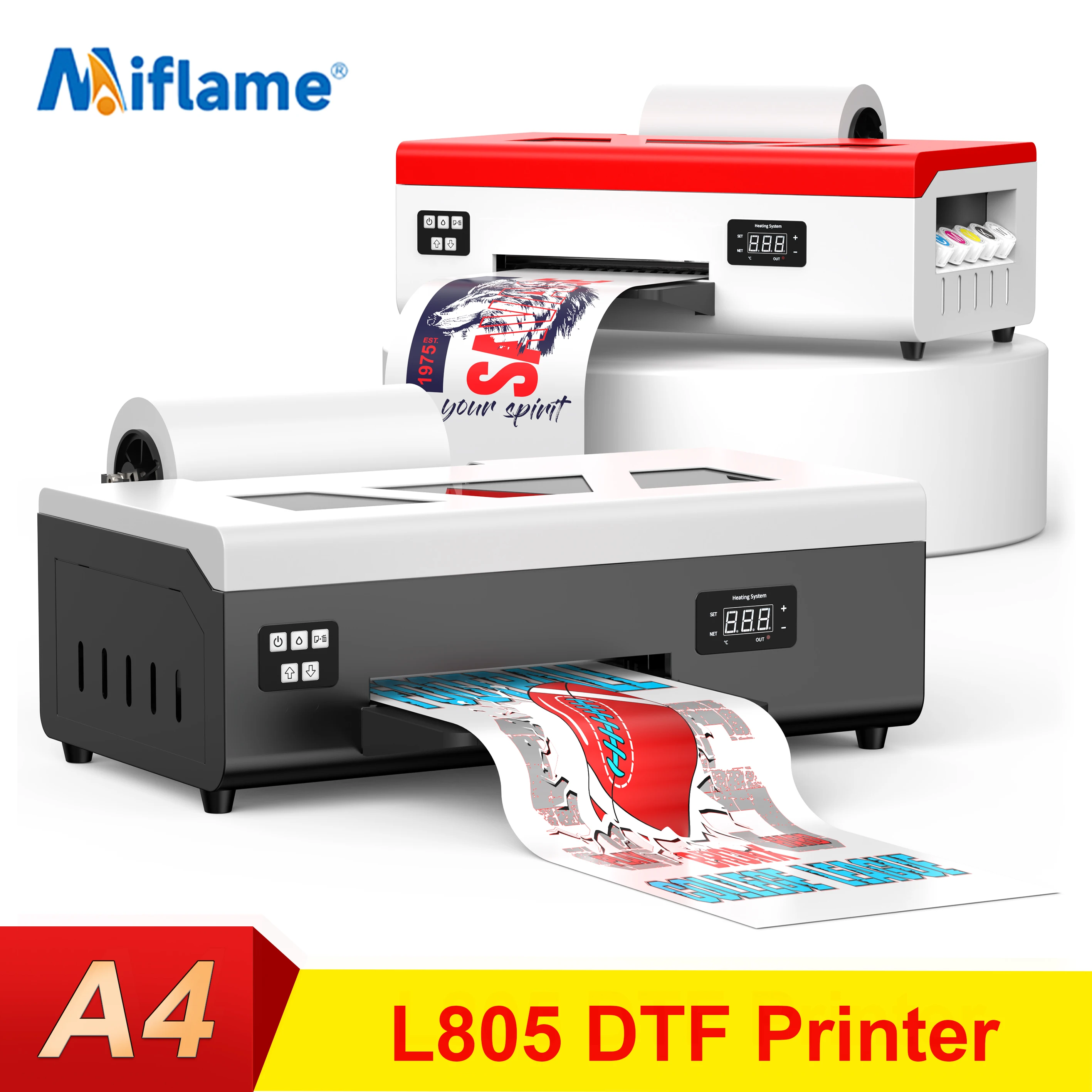 Принтер A4 DTF для Epson L805, печатная машина для футболок, принтер для переноса пленки, для одежды, толстовок, принтер Impresora DTF
Принтер A4 DTF для Epson L805, печатная машина для футболок, принтер для переноса пленки, для одежды, толстовок, принтер Impresora DTF