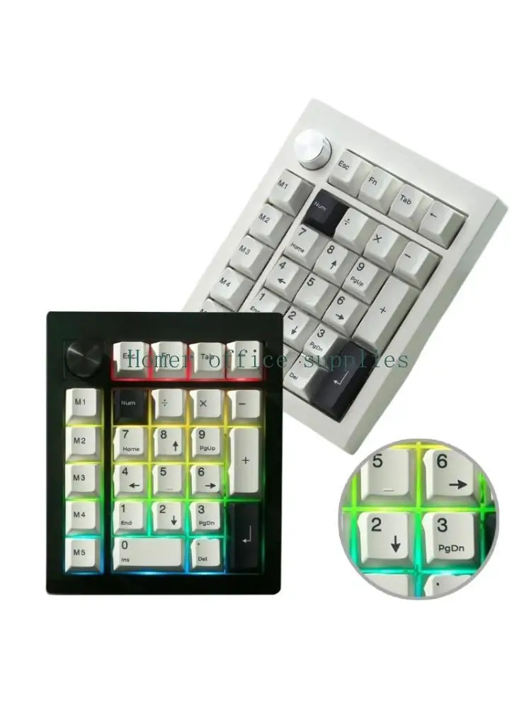 K43B GMK26 Mechanical Numeric Keypad Numpad 3Modes for Easy Access to Numbers and Symbols Small Digital Keypad
K43B GMK26 Mechanical Numeric Keypad Numpad 3Modes for Easy Access to Numbers and Symbols Small Digital Keypad