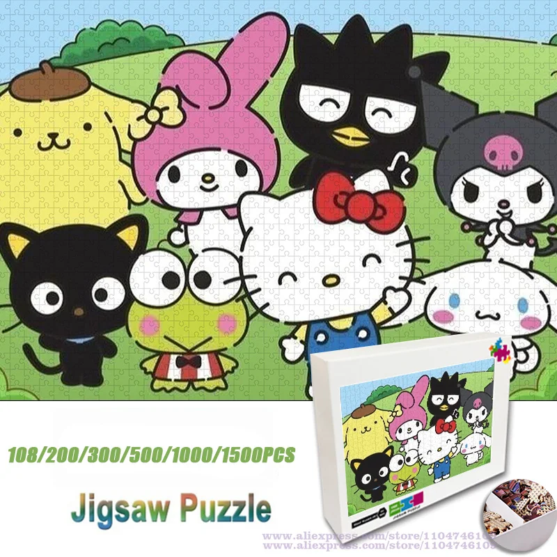 Коллекция символов Sario Пазл Hello Kitty Kuromi My Melody 108/200/300/500/1000/1500 шт. Интеллектуальные пазлы
Коллекция символов Sario Пазл Hello Kitty Kuromi My Melody 108/200/300/500/1000/1500 шт. Интеллектуальные пазлы