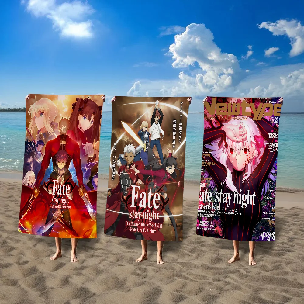 Popular Games Anime F-fate Anime Beach Swimming Towel Soft Absorbent Washcloth Children's Gifts For Kids Travel Camping Gym
Popular Games Anime F-fate Anime Beach Swimming Towel Soft Absorbent Washcloth Children's Gifts For Kids Travel Camping Gym