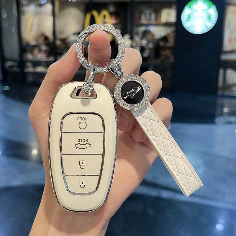 TPU Car Key Case Cover For Hyundai Tucson Solaris Sonata Hybrid NEXO NX4 Santafe dn8 4 Buttons 2020 2021 2022 Accessories
TPU Car Key Case Cover For Hyundai Tucson Solaris Sonata Hybrid NEXO NX4 Santafe dn8 4 Buttons 2020 2021 2022 Accessories