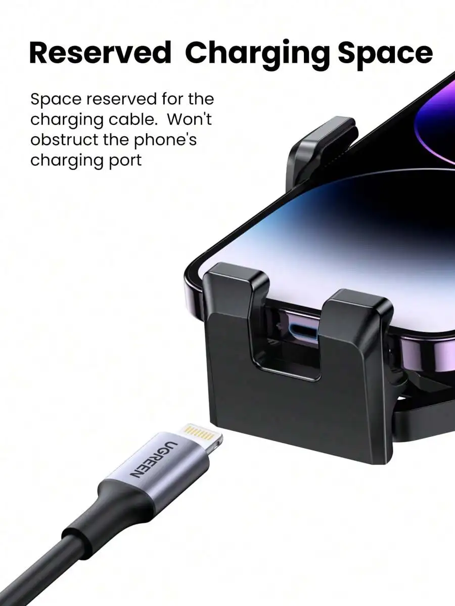 Car Gravity Air Vent Phone Holder For 4.7-7.2 Inch Smartphones
Car Gravity Air Vent Phone Holder For 4.7-7.2 Inch Smartphones