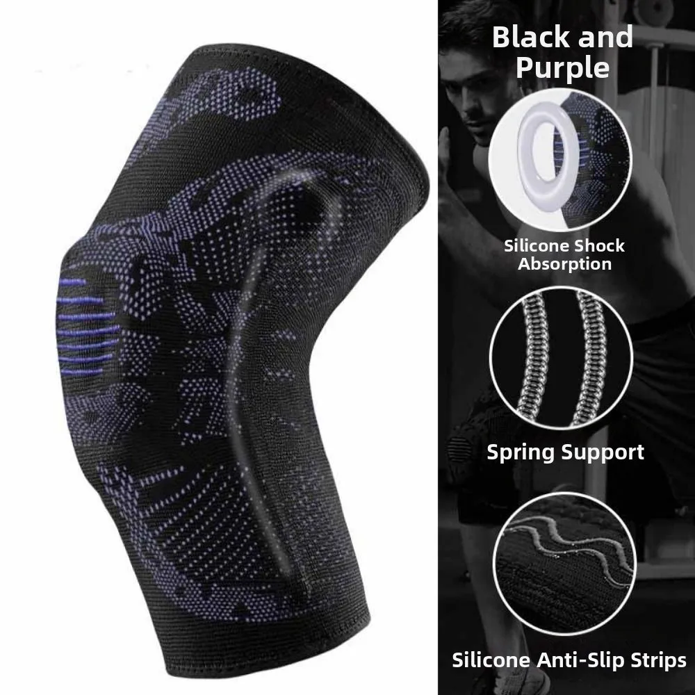 Защита коленного сустава, спортивный наколенник, дышащее защитное снаряжение, наколенники, силиконовая пружинная поддержка, нескользящая наколенница
Защита коленного сустава, спортивный наколенник, дышащее защитное снаряжение, наколенники, силиконовая пружинная поддержка, нескользящая наколенница