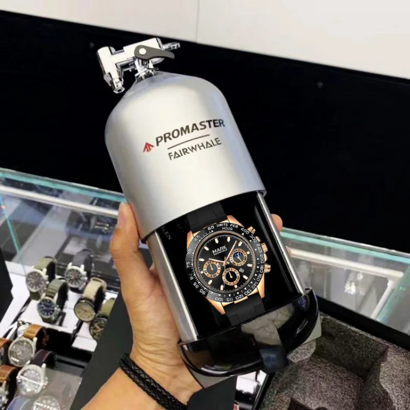 Mark Fairwhale high-end men's watch, multifunctional watch, trendy and fashionable sports and casual men's watch
Mark Fairwhale high-end men's watch, multifunctional watch, trendy and fashionable sports and casual men's watch