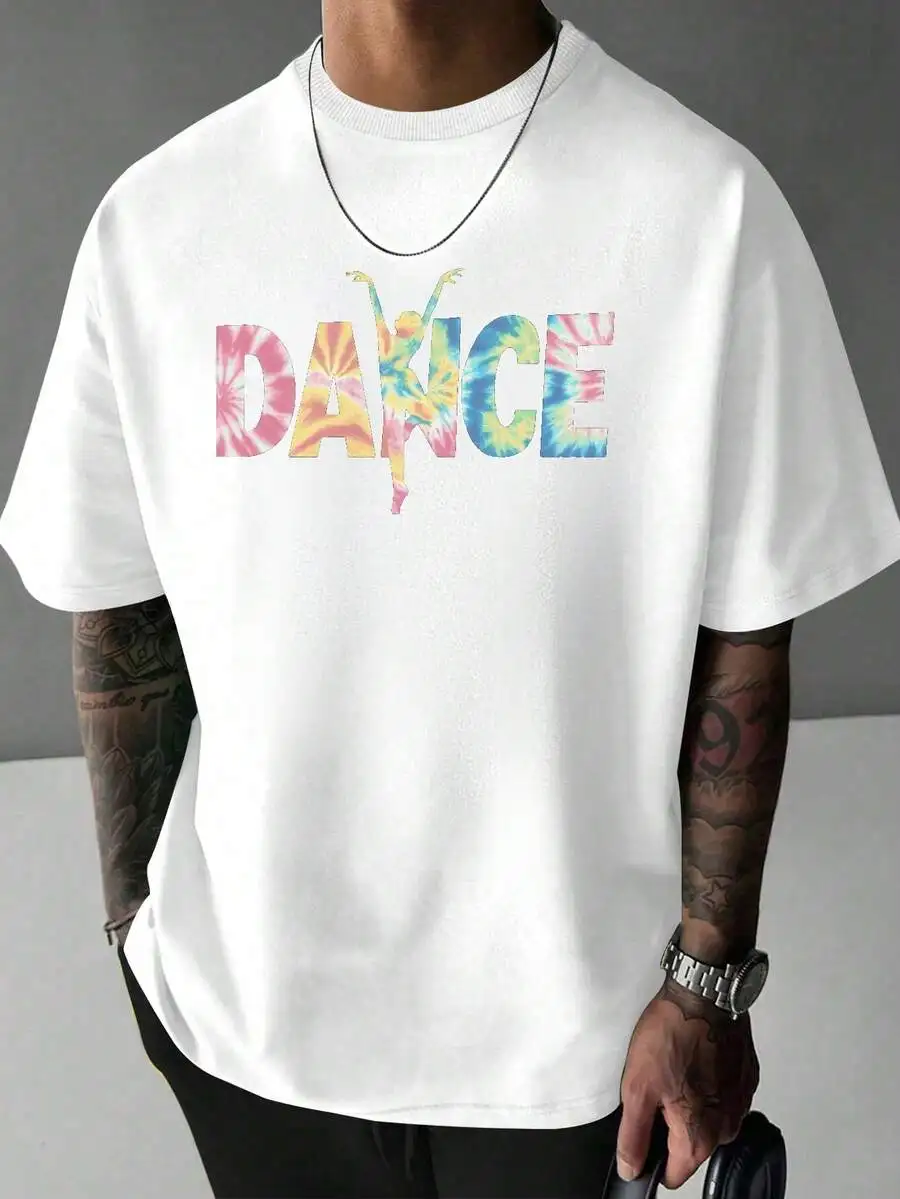 Dance Tie Dye Print Cotton Mens Short Sleeve T-Shirt Casual Comfort Fit
Dance Tie Dye Print Cotton Mens Short Sleeve T-Shirt Casual Comfort Fit
