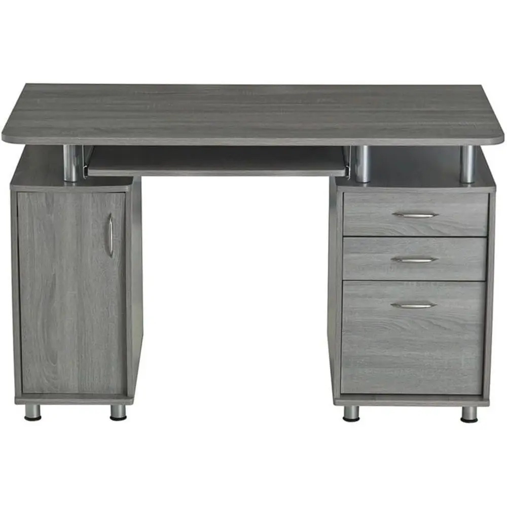 Серый компактный небольшой стол в индустриальном стиле
Серый компактный небольшой стол в индустриальном стиле