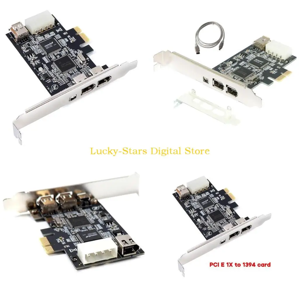 T3EE High Speed PCI-E 1X IEEE 1394A 4 Порт-адаптер карт FireWire с 6 контактом до 4 PINT
T3EE High Speed PCI-E 1X IEEE 1394A 4 Порт-адаптер карт FireWire с 6 контактом до 4 PINT