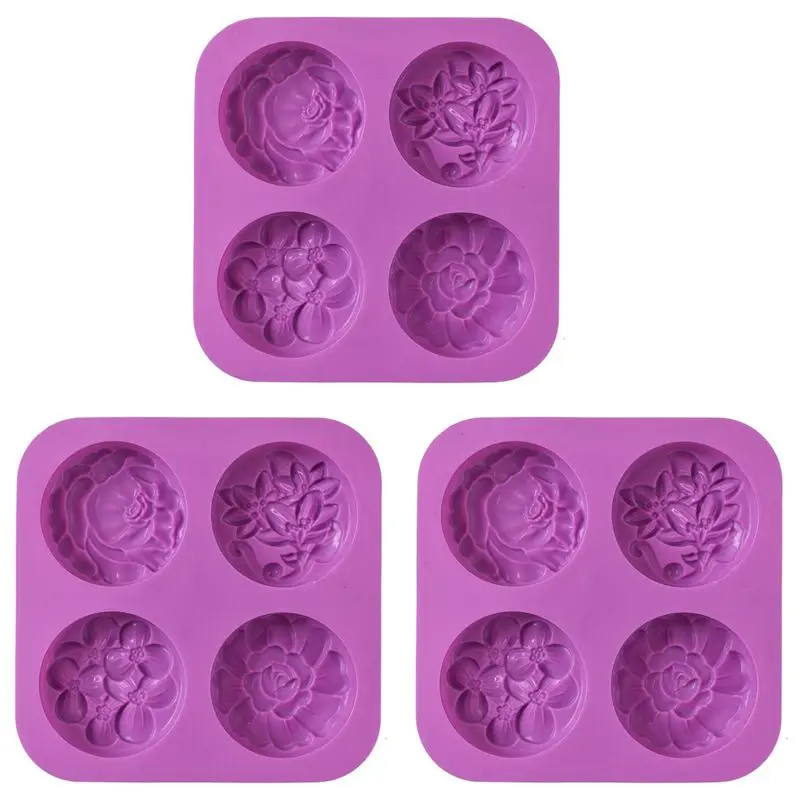 BHBD-Flower Silicone Soap Molds, Homemade Soap Mold, Muffin, Pudding, Jelly, Brownie And Cheesecake(3Pcs)
BHBD-Flower Silicone Soap Molds, Homemade Soap Mold, Muffin, Pudding, Jelly, Brownie And Cheesecake(3Pcs)