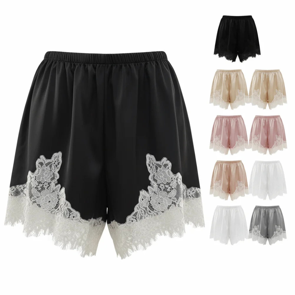 Vintage Satin Silk Lace Patchwork Shorts Lace Silky Sleep Shorts Y2k Soft Women Shorts Streetwear
Vintage Satin Silk Lace Patchwork Shorts Lace Silky Sleep Shorts Y2k Soft Women Shorts Streetwear