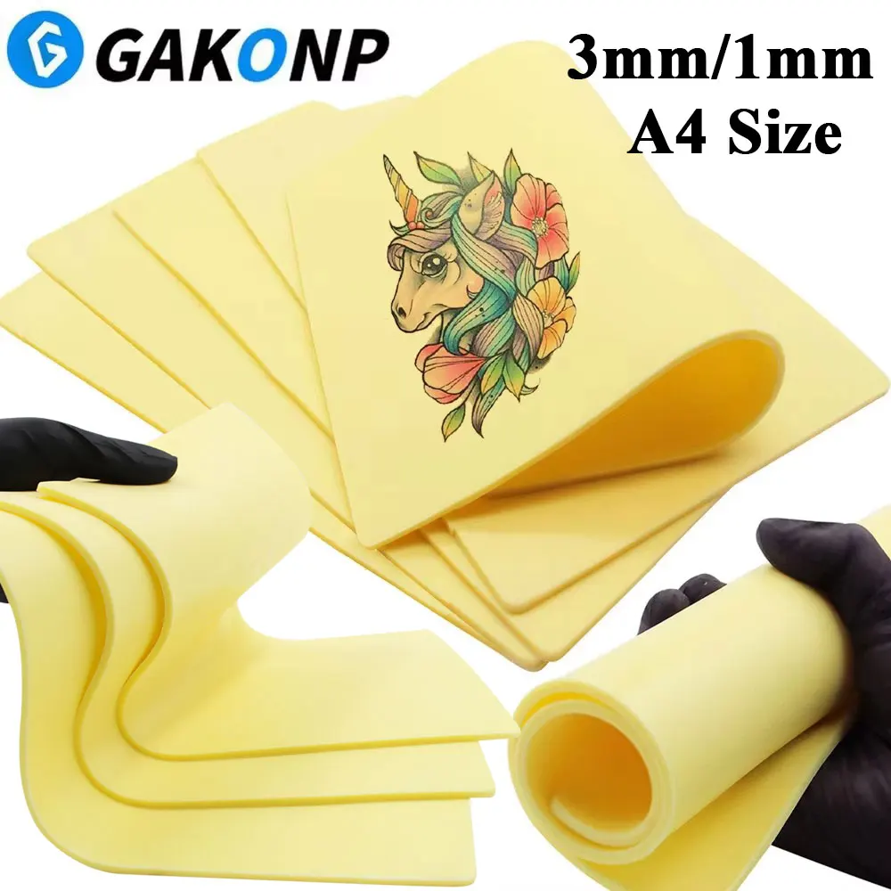 3/1MM A4 Size Tattoo Practice Skin Double Sides Silicone Fake Tattoo Skin for Permanent Makeup Tattoo Beginner Exercise Tool
3/1MM A4 Size Tattoo Practice Skin Double Sides Silicone Fake Tattoo Skin for Permanent Makeup Tattoo Beginner Exercise Tool