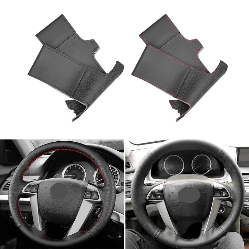 Hand Braid Perforated Leather Car-styling Steering Wheel Cover Trim For Honda Accord 8th Crosstour Odyssey 2010 2011 2012 2013
Hand Braid Perforated Leather Car-styling Steering Wheel Cover Trim For Honda Accord 8th Crosstour Odyssey 2010 2011 2012 2013