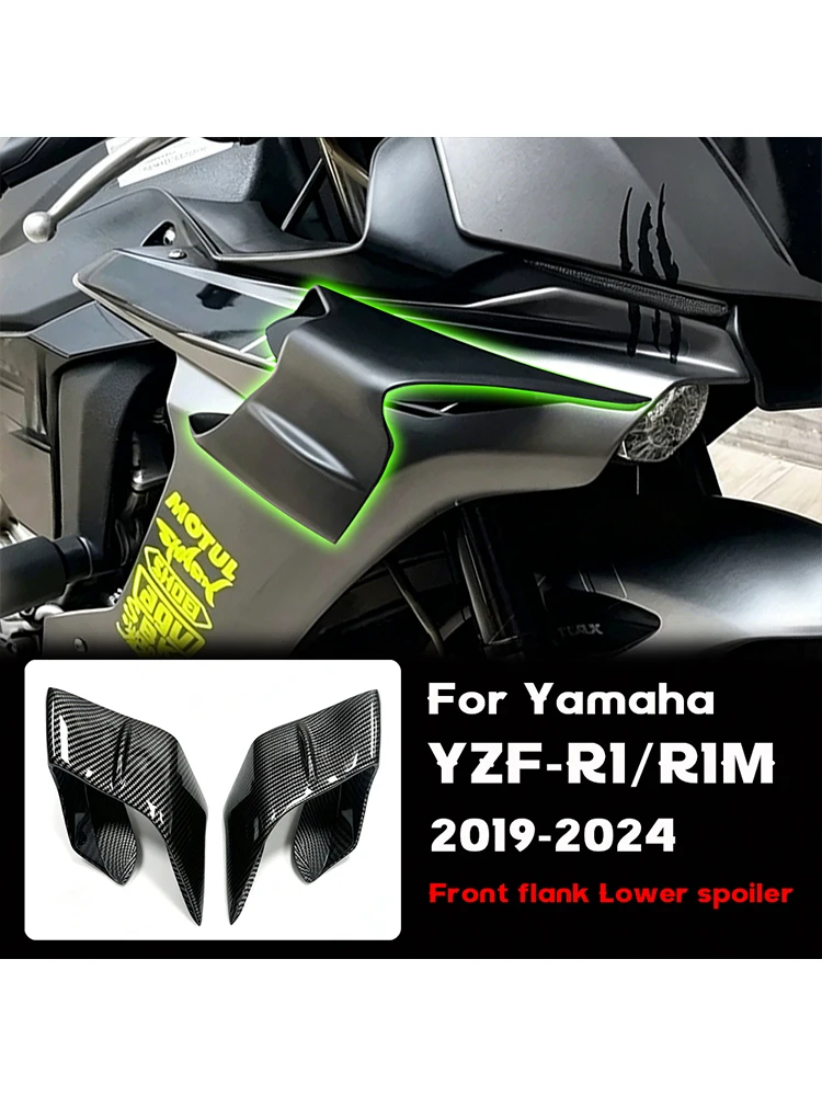For YAMAHA YZF-R1 YZF-R1M 2019-2024 Wing Front Spoiler Lower Spoiler Flank R1 R1M Side Wing Side Spoiler Frontal Spoilers
For YAMAHA YZF-R1 YZF-R1M 2019-2024 Wing Front Spoiler Lower Spoiler Flank R1 R1M Side Wing Side Spoiler Frontal Spoilers