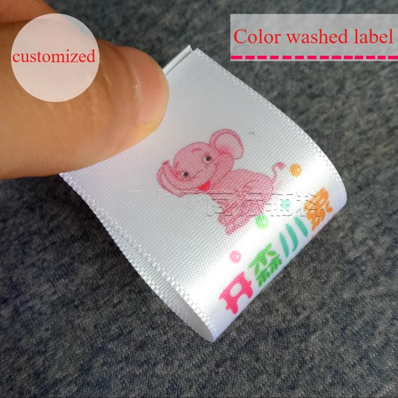 Custom Printed Satin Care Labels - Washable Fabric Tags, Silk Woven Labels, Colorful Clothing Tags ,Custom Colors & Designs
Custom Printed Satin Care Labels - Washable Fabric Tags, Silk Woven Labels, Colorful Clothing Tags ,Custom Colors & Designs