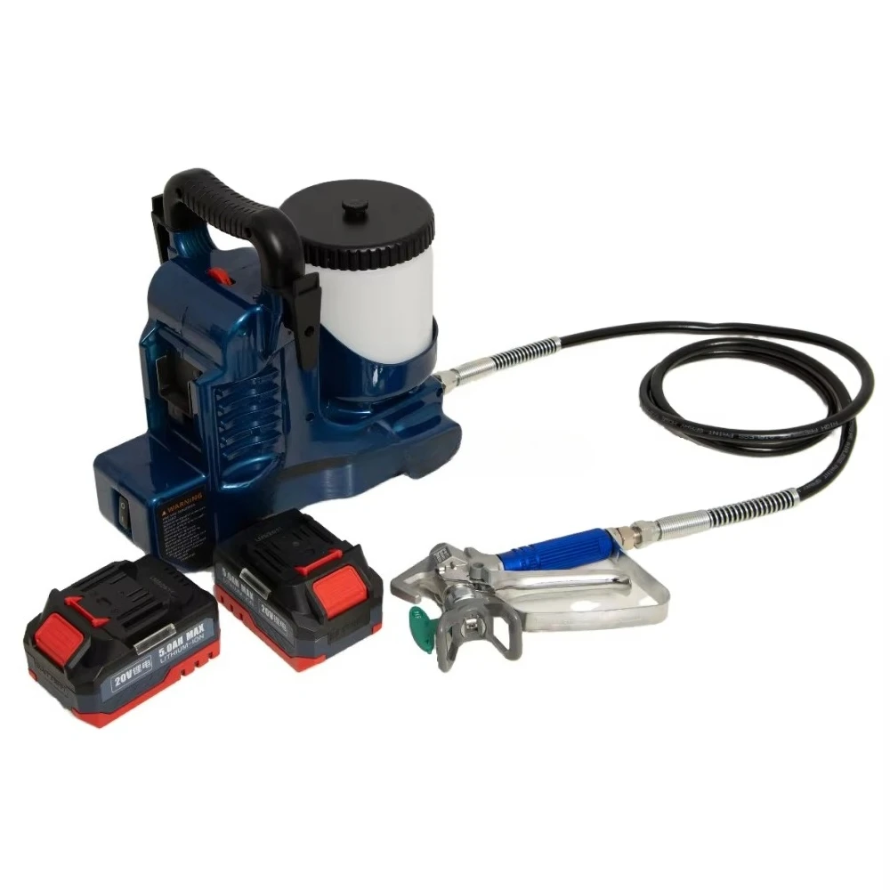 Cordless Quick Shot Airless Paint Sprayer Battery Airless Sprayer with Spray Gun
Cordless Quick Shot Airless Paint Sprayer Battery Airless Sprayer with Spray Gun
