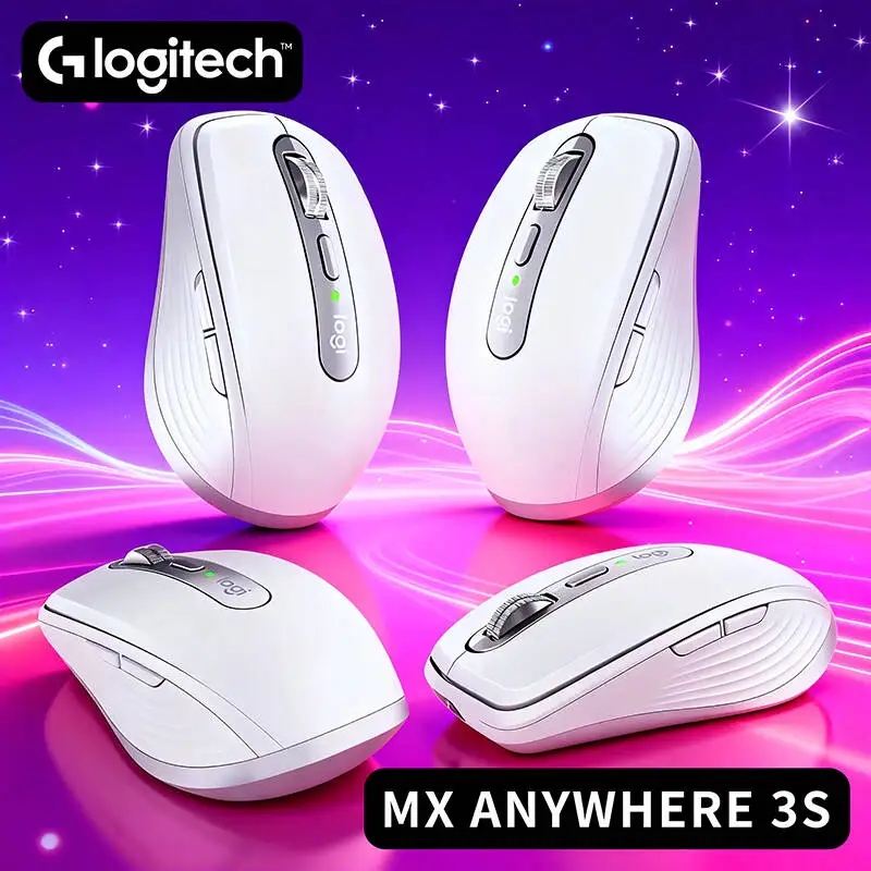 Logitech MX Anywhere 3S Wireless Mouse -8000 DPI Darkfield, Anti slip,MagSpeed Hyper-Scroll, 3-Device Bluetooth, USB-C Charging
Logitech MX Anywhere 3S Wireless Mouse -8000 DPI Darkfield, Anti slip,MagSpeed Hyper-Scroll, 3-Device Bluetooth, USB-C Charging