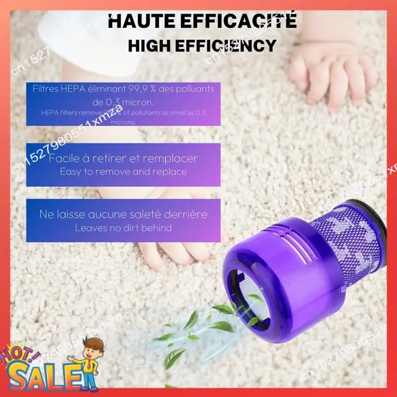 ABCL 9-Pack Vacuum Filter Replacement For Dyson V11 V15 SV14 SV22 Vacuum Cleaner, Compare To Part No. 970013-02
ABCL 9-Pack Vacuum Filter Replacement For Dyson V11 V15 SV14 SV22 Vacuum Cleaner, Compare To Part No. 970013-02