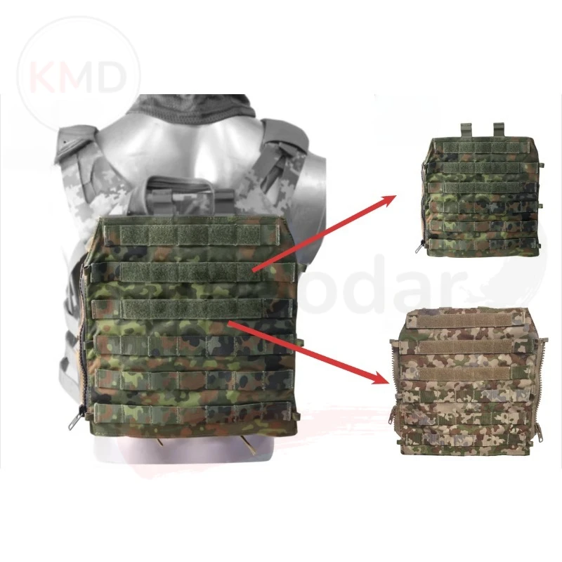 All Terrain German Spots Flecktarn Camouflage Tactical Backboard Bag JPC2.0 AVS Zipper Backplate Pack Battlefield Accessory Bag
All Terrain German Spots Flecktarn Camouflage Tactical Backboard Bag JPC2.0 AVS Zipper Backplate Pack Battlefield Accessory Bag
