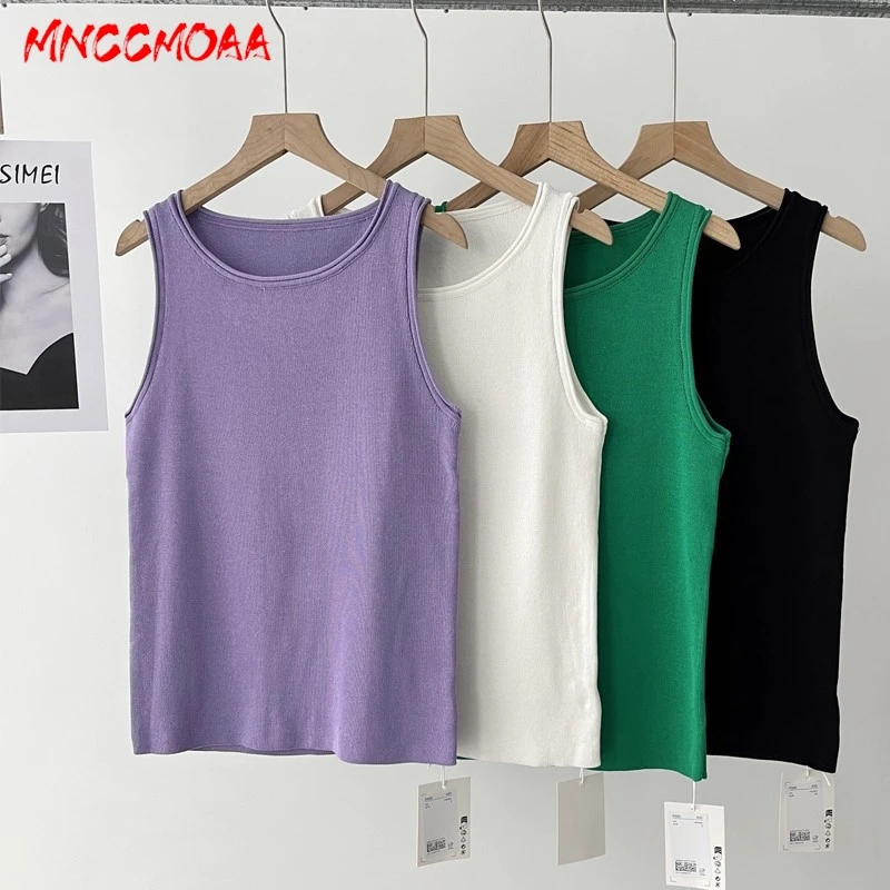 2025 New Summer Women Solid Color Ribbing All-Match O-Neck Slim Knit Vest Female Sleeveless Tank Tops
2025 New Summer Women Solid Color Ribbing All-Match O-Neck Slim Knit Vest Female Sleeveless Tank Tops