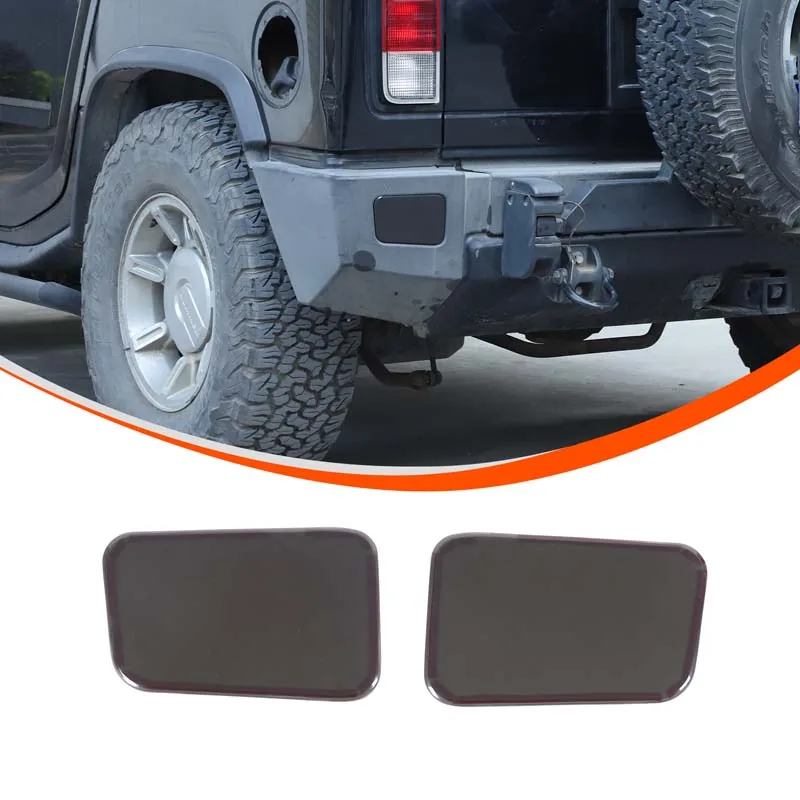 For Hummer H2 2003 2004 2005 2006 2007 2008 2009 ABS Black Car Rear Fog Lamp Cover Sticker Car Exterior Accessories
For Hummer H2 2003 2004 2005 2006 2007 2008 2009 ABS Black Car Rear Fog Lamp Cover Sticker Car Exterior Accessories