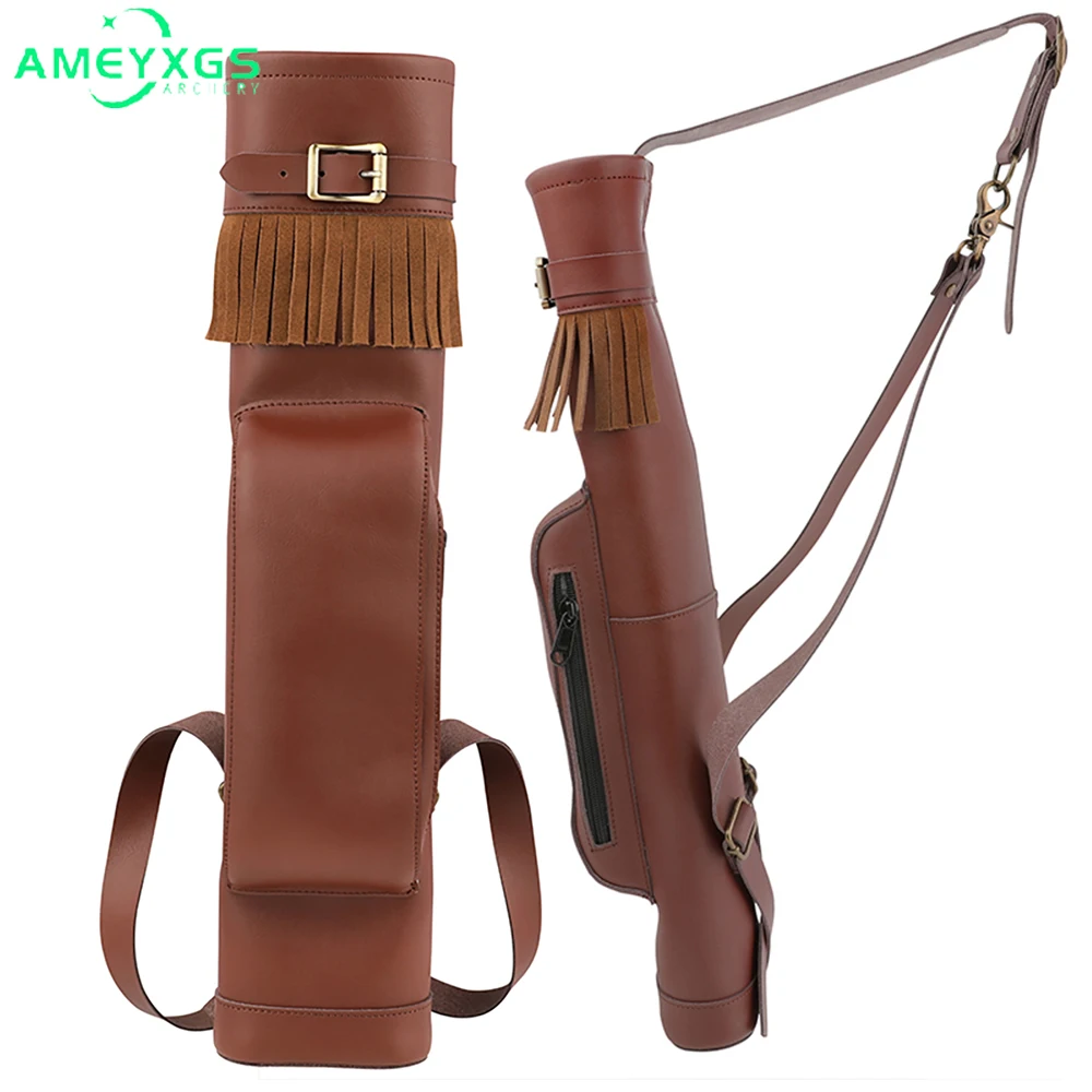 Archery Arrow Quiver Adjustable Large Capacity Shoulder Bag for Outdoors Bow Hunting Shooting Accessories Target Practicing
Archery Arrow Quiver Adjustable Large Capacity Shoulder Bag for Outdoors Bow Hunting Shooting Accessories Target Practicing