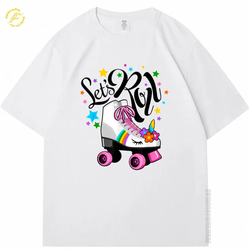 Let'S Roll Unicorn Roller Skate Fun Party Girl'S Oversized T-Shirt New T Shirt Vintage Clothing Y2K Clothes Man Short Sleeve Tee
Let'S Roll Unicorn Roller Skate Fun Party Girl'S Oversized T-Shirt New T Shirt Vintage Clothing Y2K Clothes Man Short Sleeve Tee