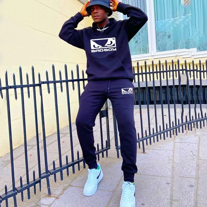 Hooded Sweater Loose Sports Trousers Casual Trend 2-piece Set Printed Unisex Sports Streetwear
Hooded Sweater Loose Sports Trousers Casual Trend 2-piece Set Printed Unisex Sports Streetwear
