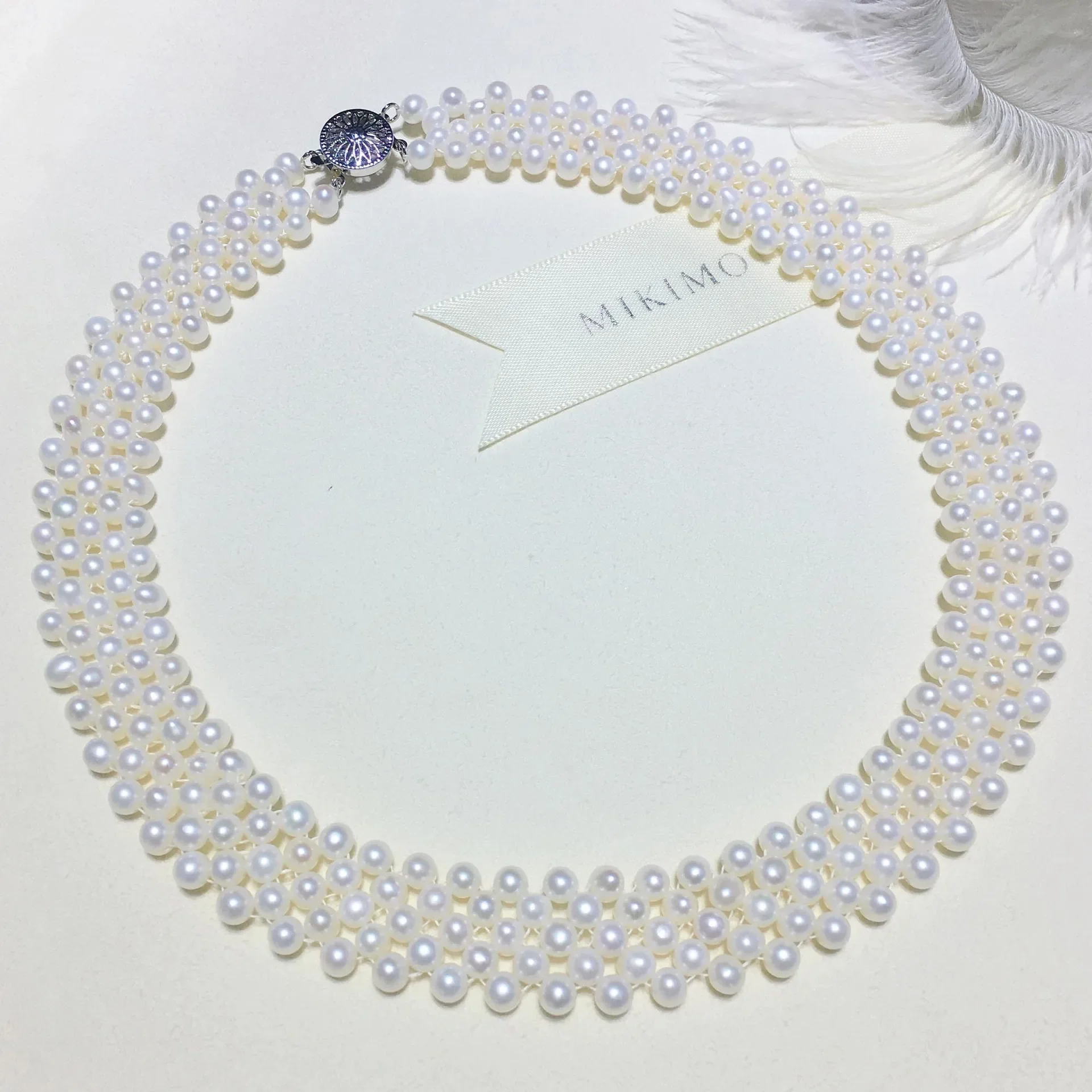 New design pearl necklace AAAA5-6mm natural Japanese round pearl necklace 925s-45cm
New design pearl necklace AAAA5-6mm natural Japanese round pearl necklace 925s-45cm